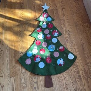Tree Shaped Advent Calendar Pottery Barn